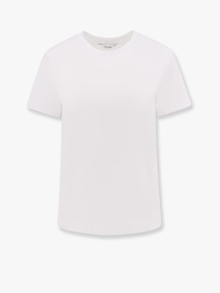 Nerina Cotton T-shirt With Max Mara Embroidery