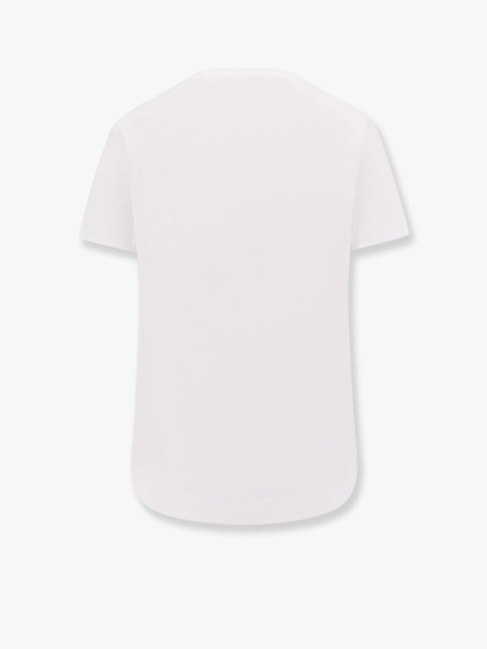 Nerina Cotton T-shirt With Max Mara Embroidery