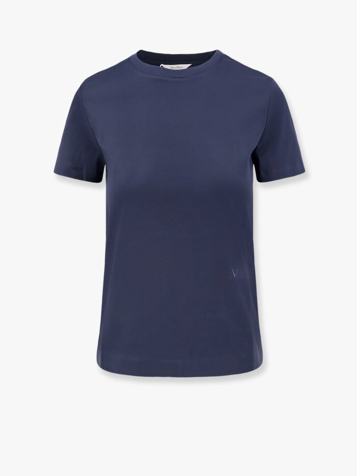 Nerina Cotton T-shirt With Max Mara Embroidery