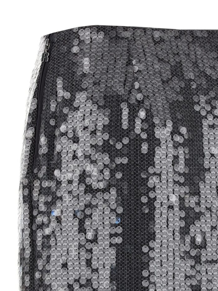 ROTATE BIRGER CHRISTENSEN 'Net Sequin Midi' Skirt