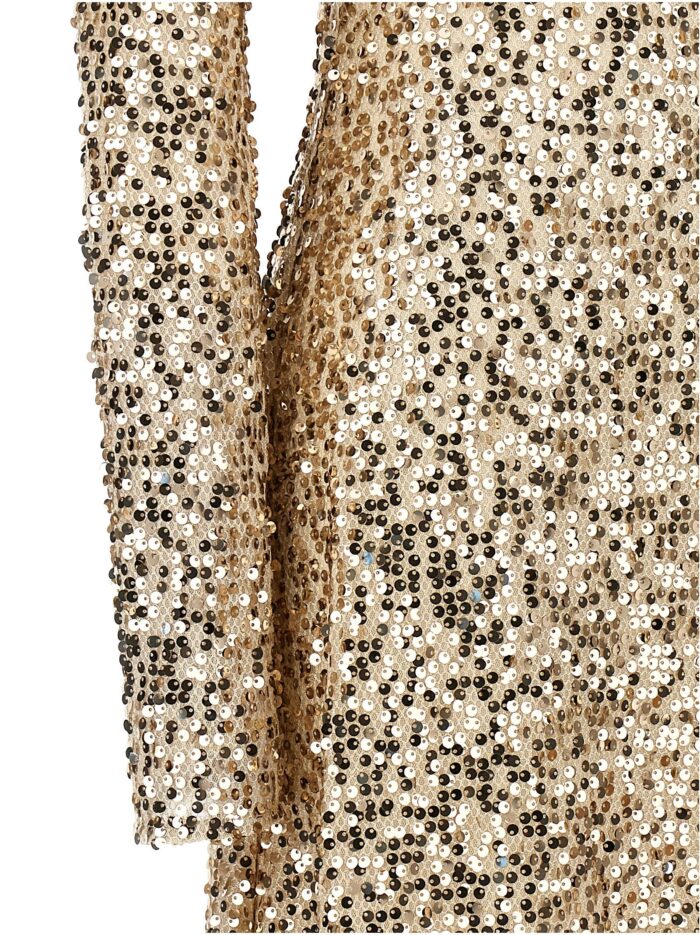 ROTATE BIRGER CHRISTENSEN 'Net Sequins Midi' Dress