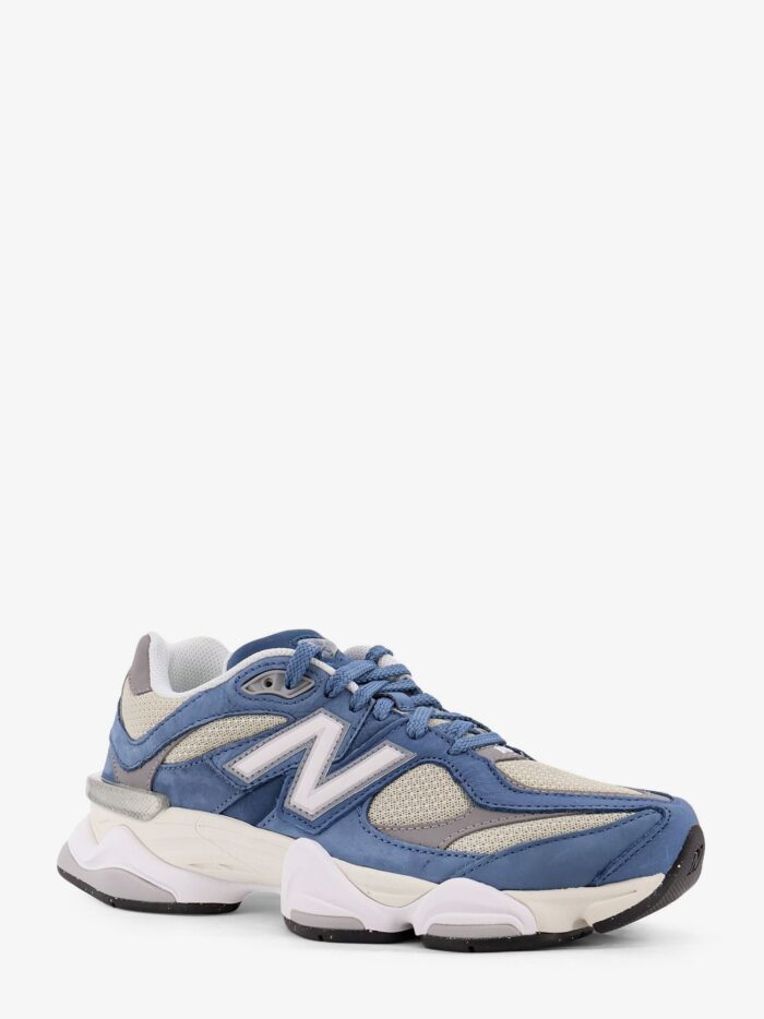 New Balance 9060 Mesh Low-top Sneakers With Suede Inserts