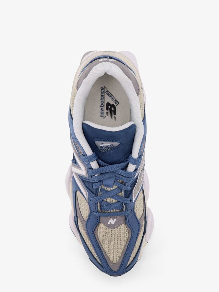 New Balance 9060 Mesh Low-top Sneakers With Suede Inserts