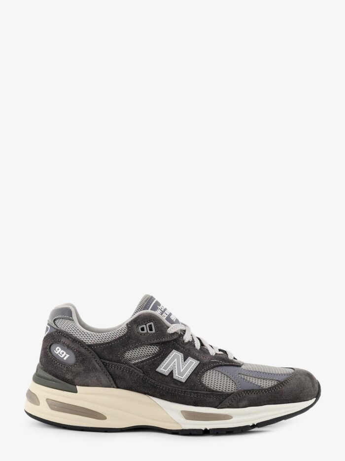 New Balance 991 Suede And Mesh Sneakers