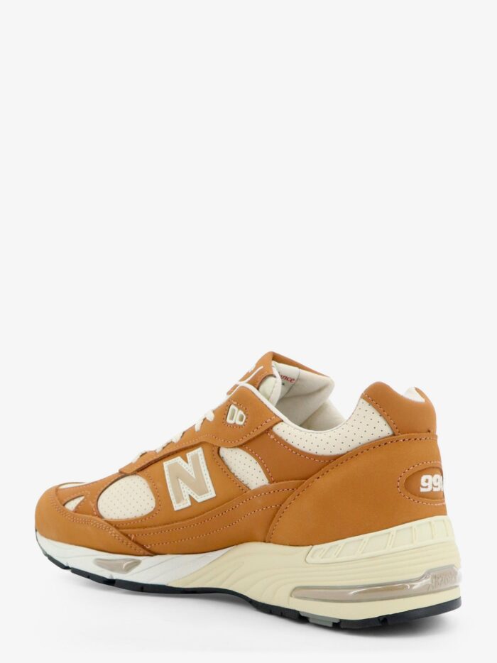 New Balance 991 Tier Leather Sneakers With Iconic Side Logo