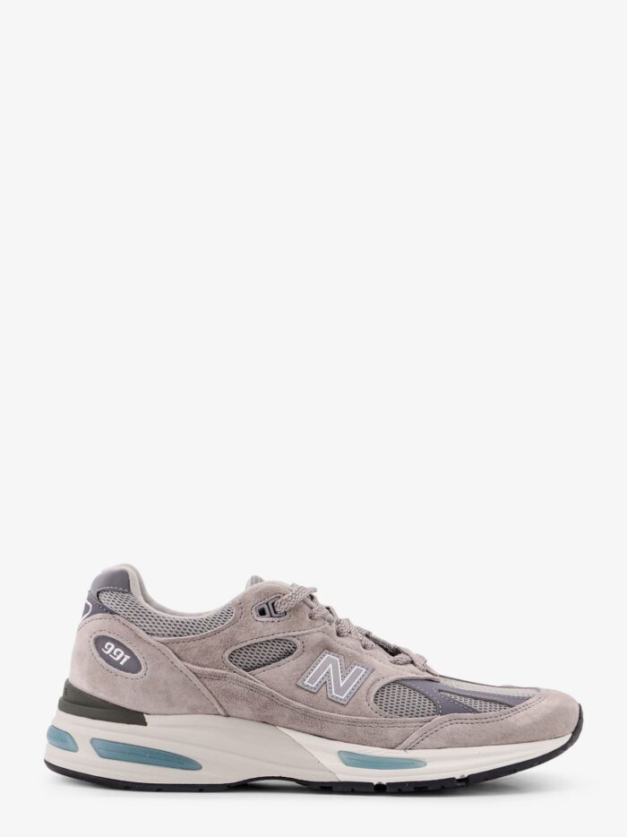 New Balance 991 V2 Mesh And Suede Low-top Sneakers