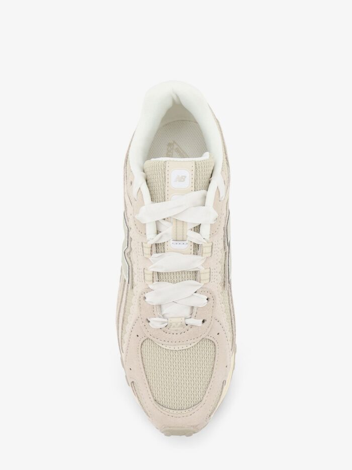 New Balance Suede And Mesh Sneakers With Side Logo