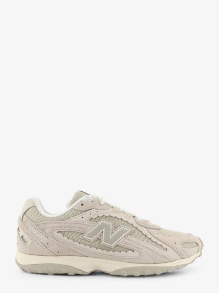 New Balance Suede And Mesh Sneakers With Side Logo