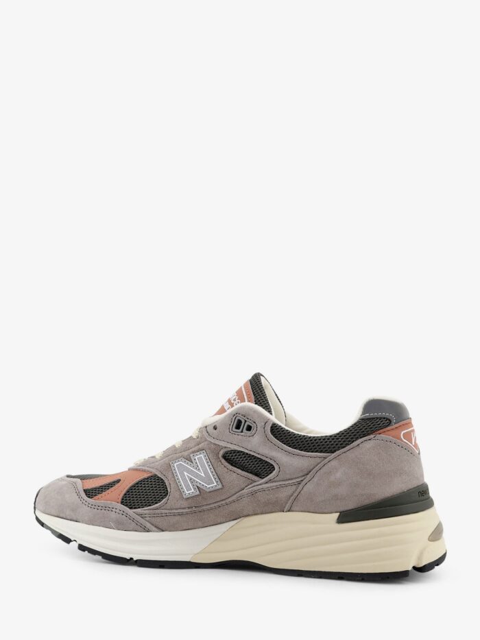 New Balance Suede And Mesh Sneakers With Side Logo