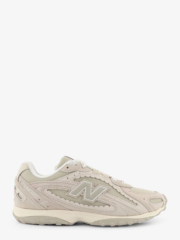 New Balance Suede And Mesh Sneakers With Side Logo