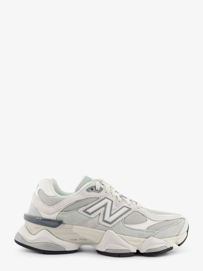 New Balance U90602 Mesh And Suede Sneakers With Embroidered Logo