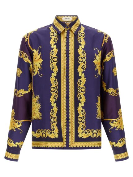 Versace 'New Barocco' Twill Shirt
