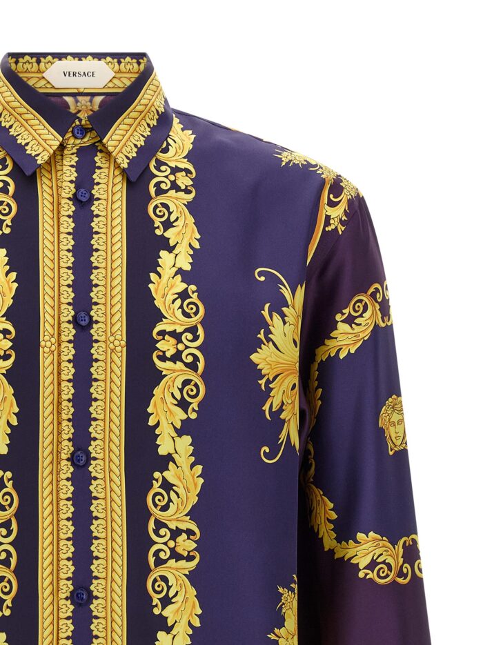 Versace 'New Barocco' Twill Shirt
