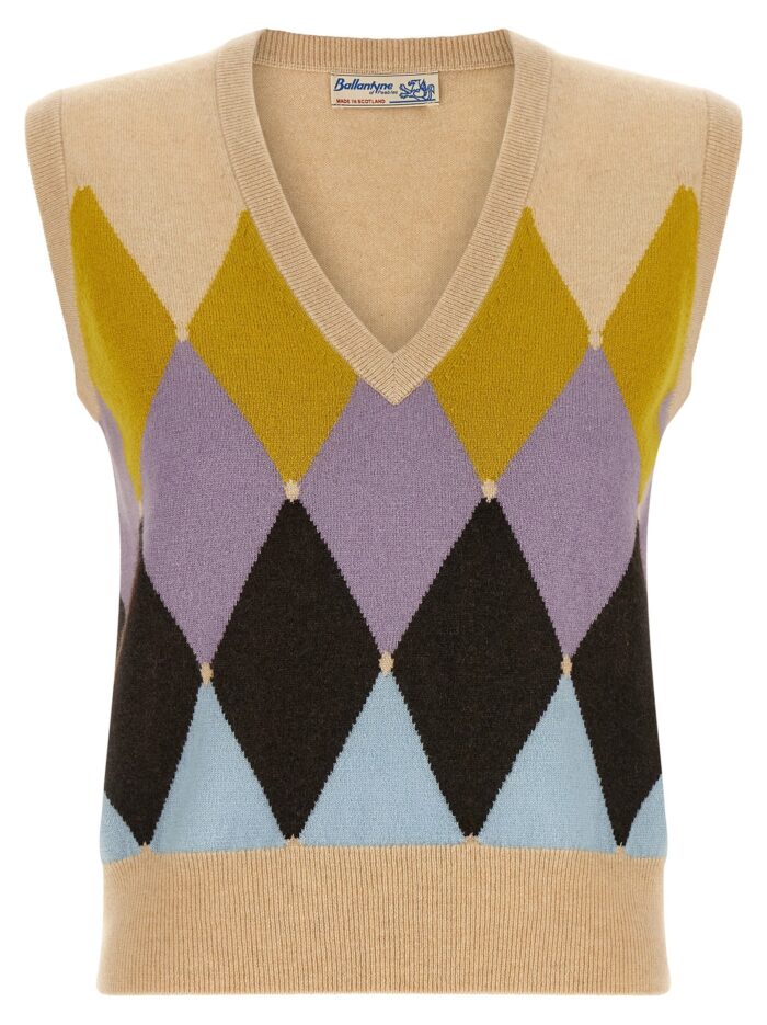 ballantyne 'new diamond' vest 'argyle' Ballantyne 'New Diamond' Vest 'Argyle'
