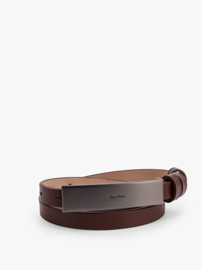 New Plate 15 Max Mara Sfilata Leather Belt