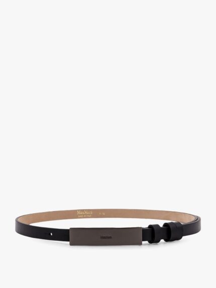 New Plate 15 Max Mara Sfilata Leather Belt
