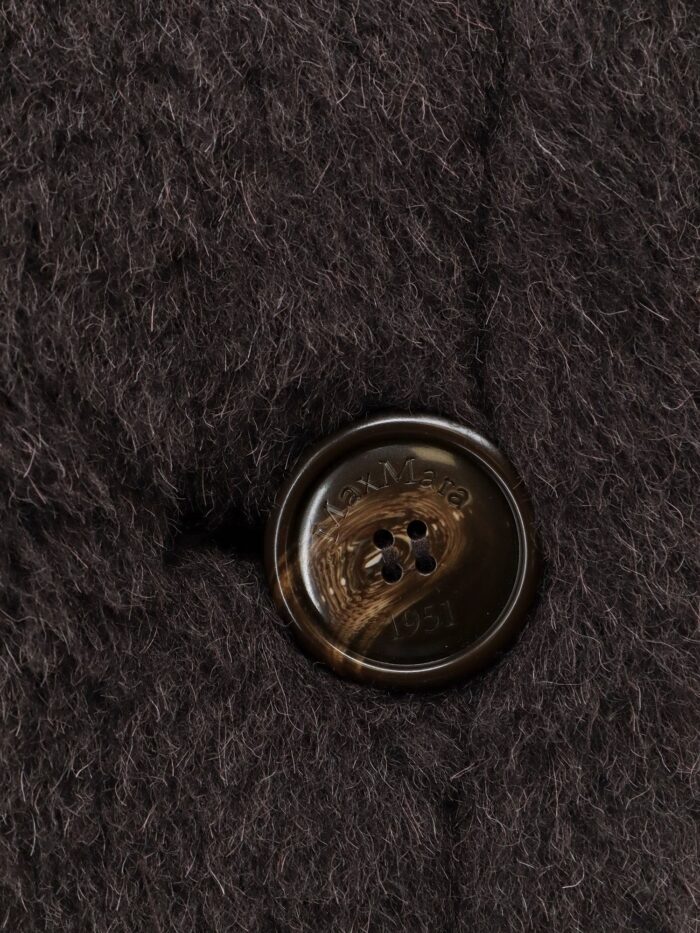 Max Mara Newterzo1 Alpaca, Virgin Wool And Silk Coat
