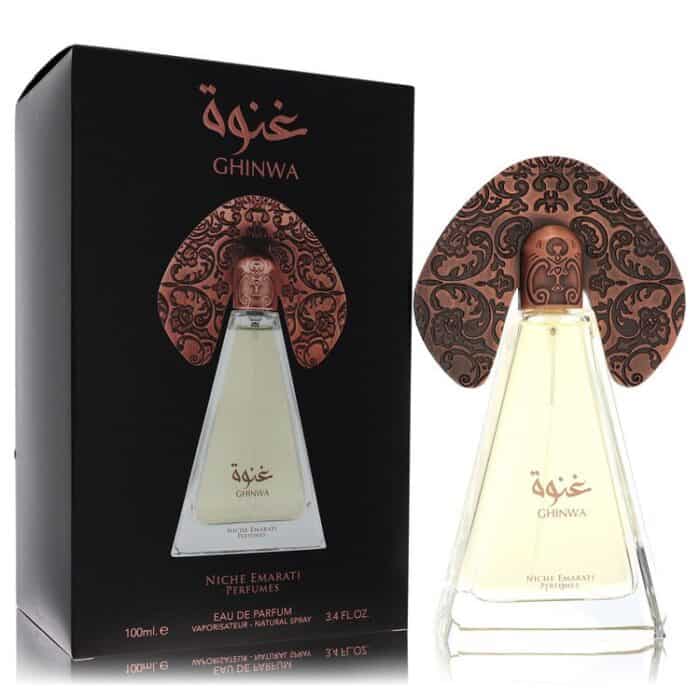 Niche Emarati Ghinwa By Lattafa - Eau De Parfum Spray (Unisex) 3.4 Oz