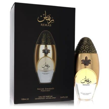 Niche Emarati Remas By Lattafa - Eau De Parfum Spray (Unisex) 3.4 Oz