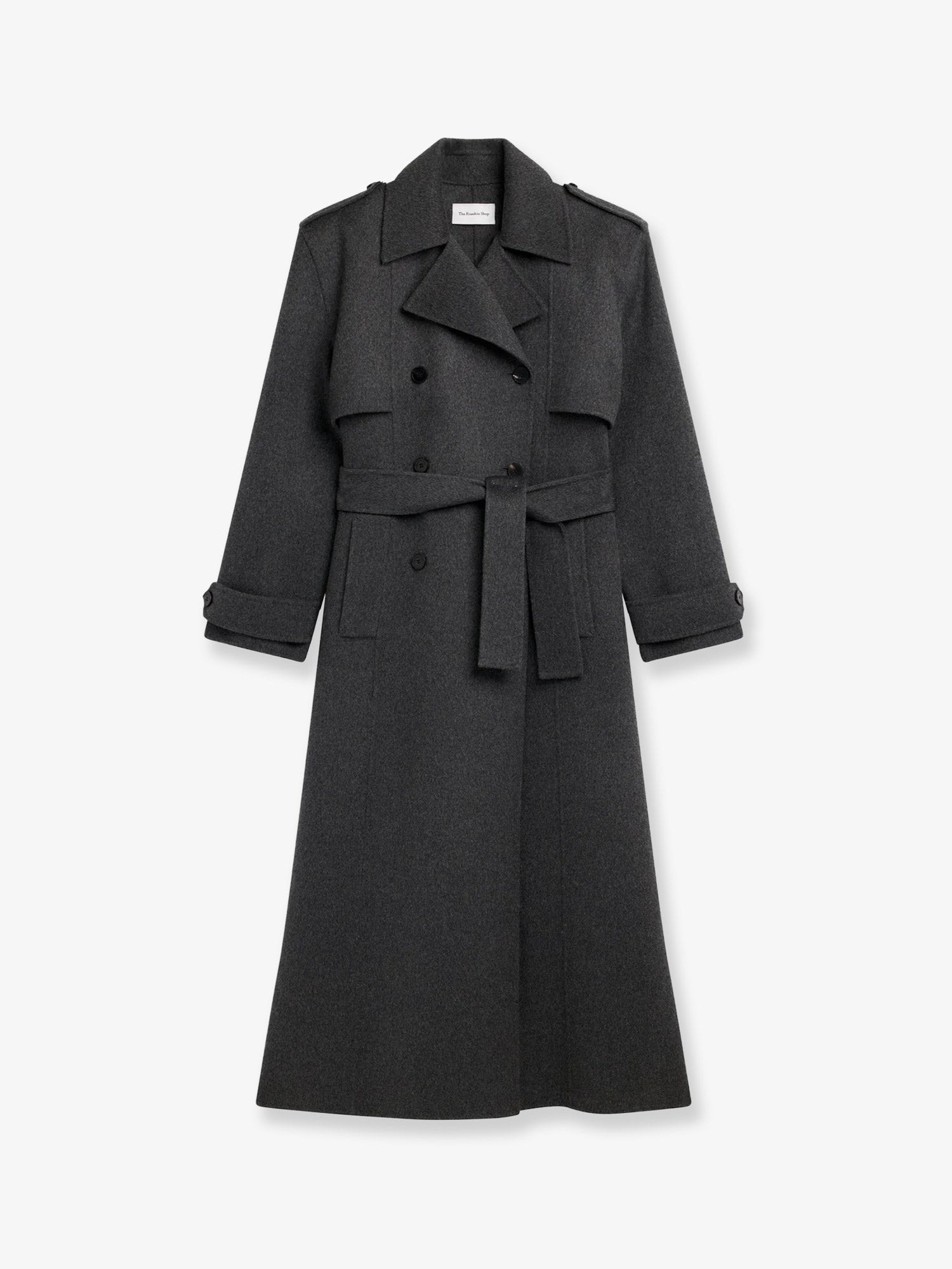 THE FRANKIE SHOP Nikola Wool And Cashmere Blend Coat