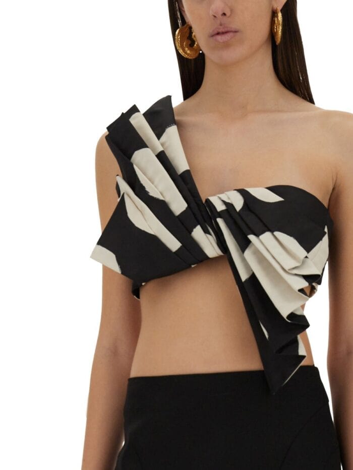 NINA RICCI "GIANT BOW" TOP