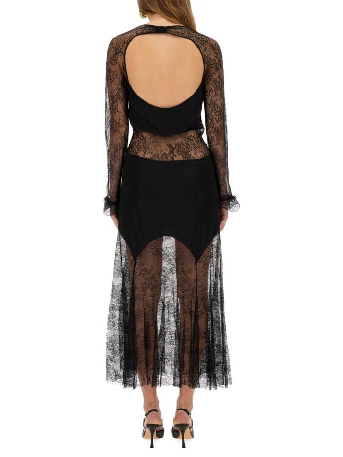 NINA RICCI LONG LACE DRESS