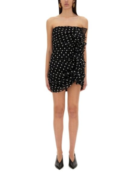 NINA RICCI MINI BUSTIER DRESS "POLKA DOTS"