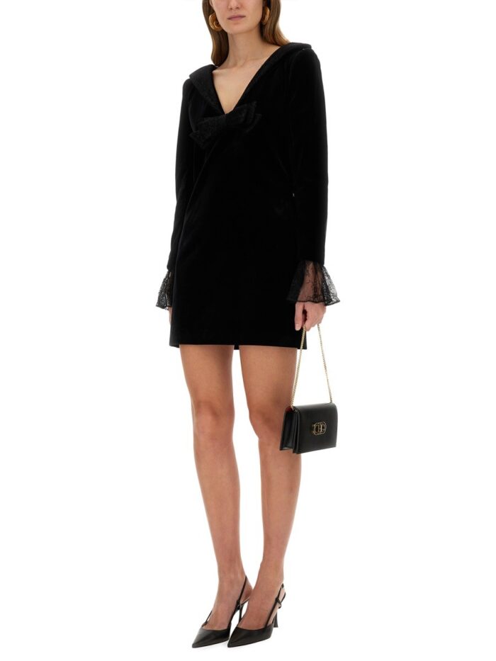 NINA RICCI MINI DRESS WITH BOW