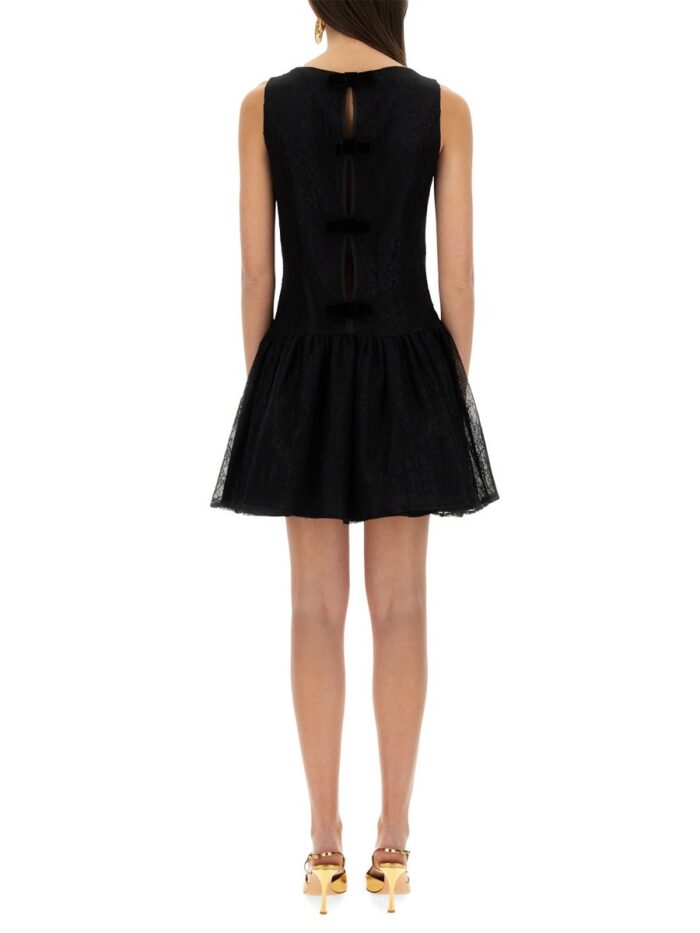 NINA RICCI MINI DRESS WITH PEPLUM SKIRT