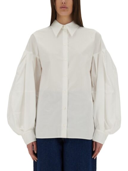 NINA RICCI SHIRT WITH "COCOON" SLEEVES