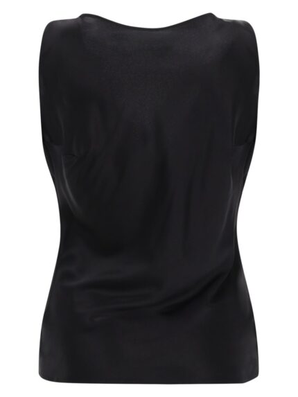 NINA RICCI SILK DRAPED TOP