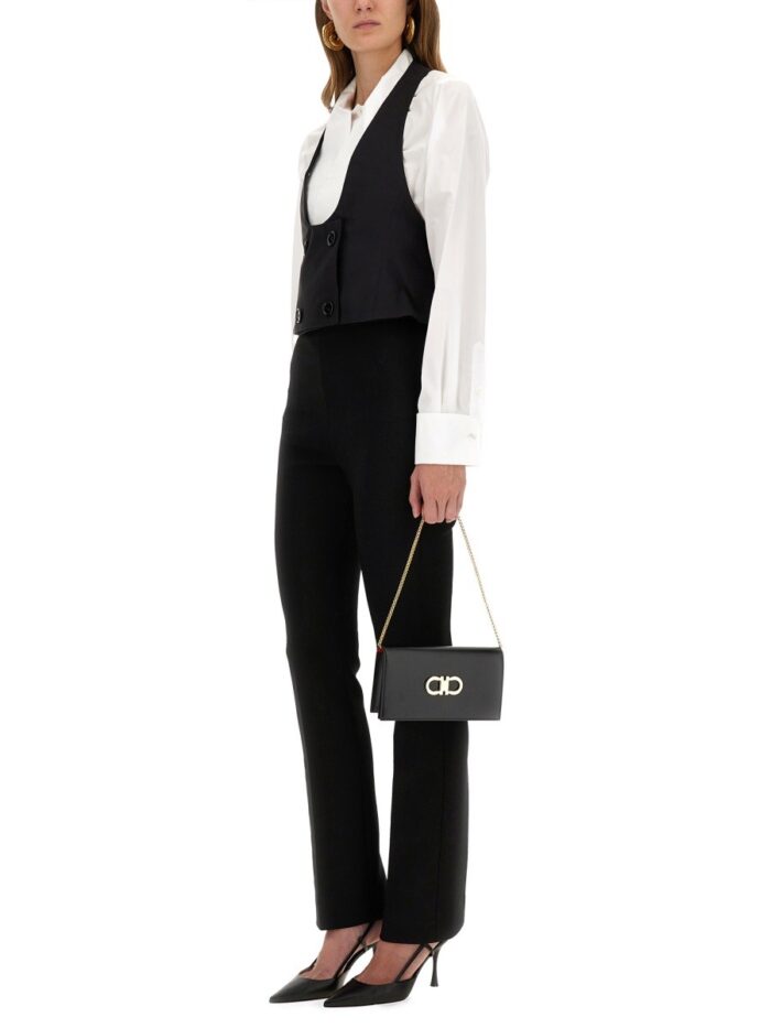 NINA RICCI VEST WITH OPEN BACK