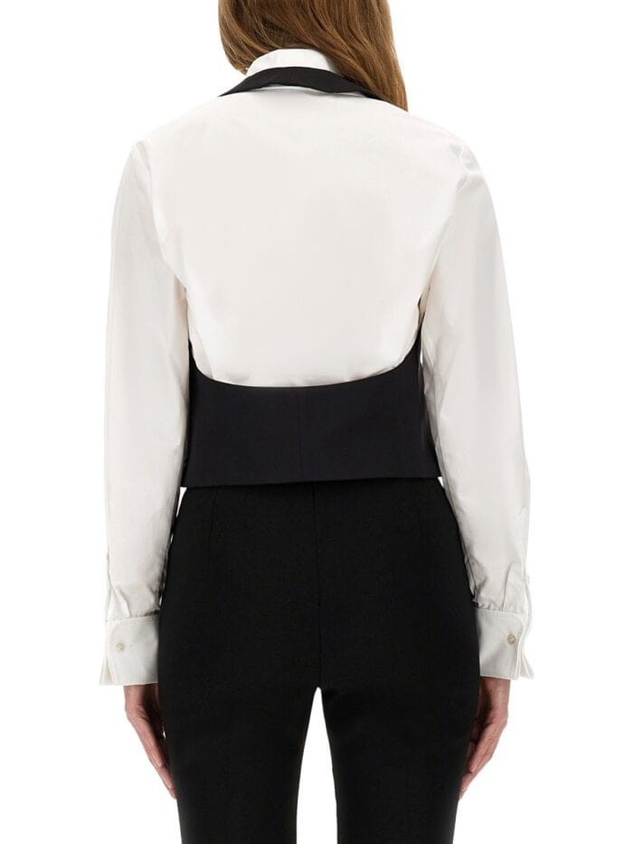 NINA RICCI VEST WITH OPEN BACK