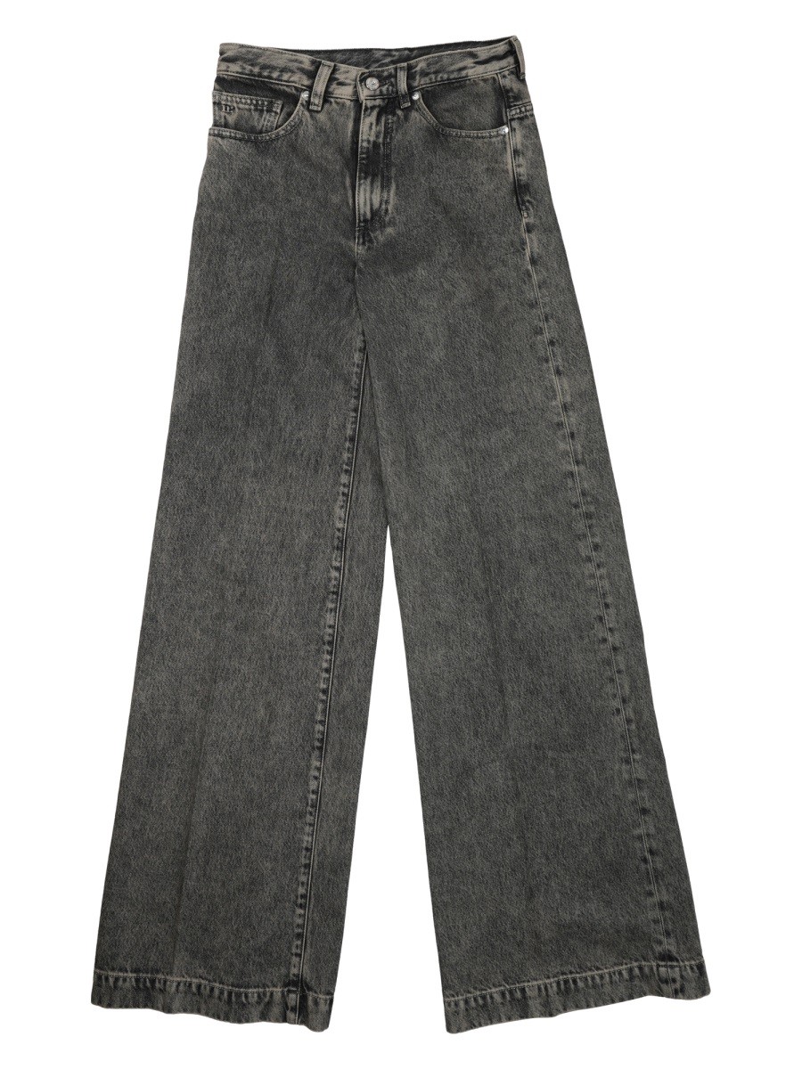 NINE:INTHE:MORNING JEANS AMPIO IN COTONE