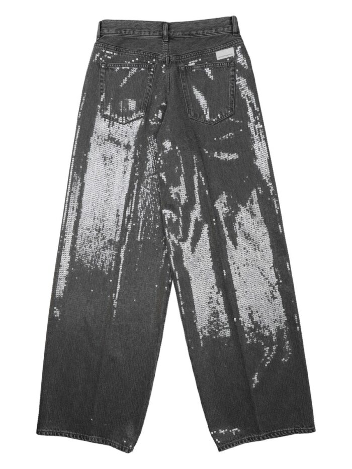 NINE:INTHE:MORNING JEANS CON PAILLETTES