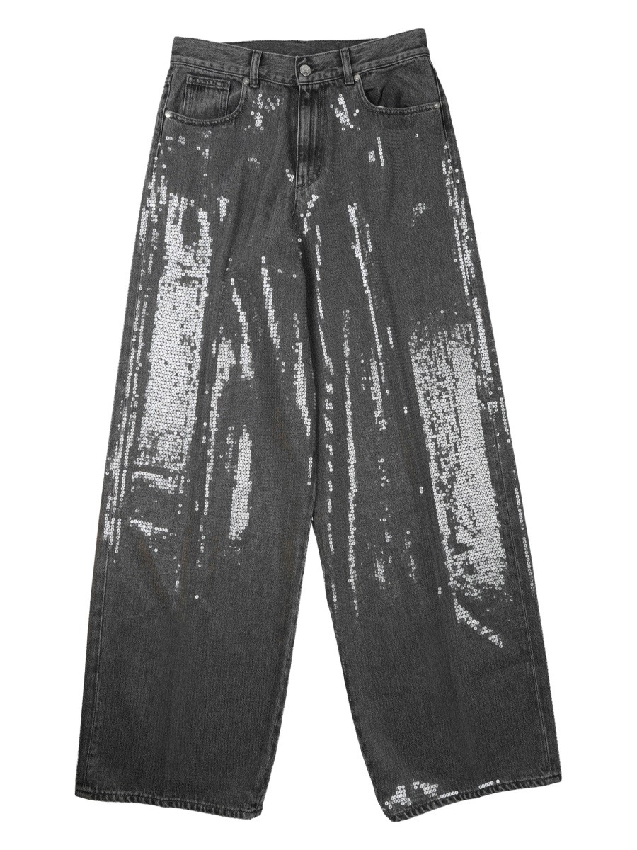 NINE:INTHE:MORNING JEANS CON PAILLETTES