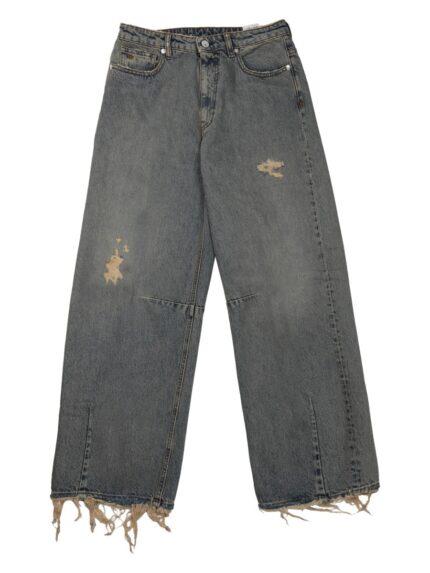 NINE:INTHE:MORNING JEANS "ERGONOMIC" EFFETTO "DESTROY"