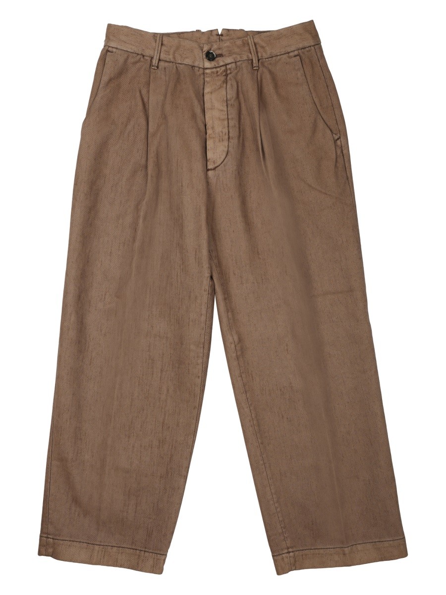 NINE:INTHE:MORNING PANTALONE IN COTONE