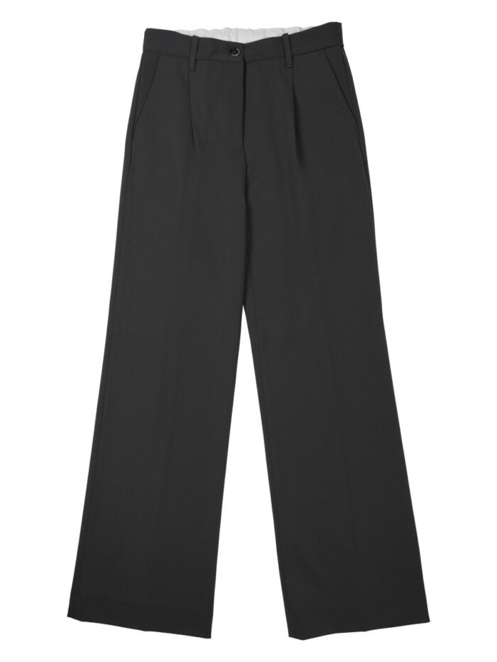 nine:inthe:morning pantalone sartoriale in misto lana NINE:INTHE:MORNING PANTALONE SARTORIALE IN MISTO LANA