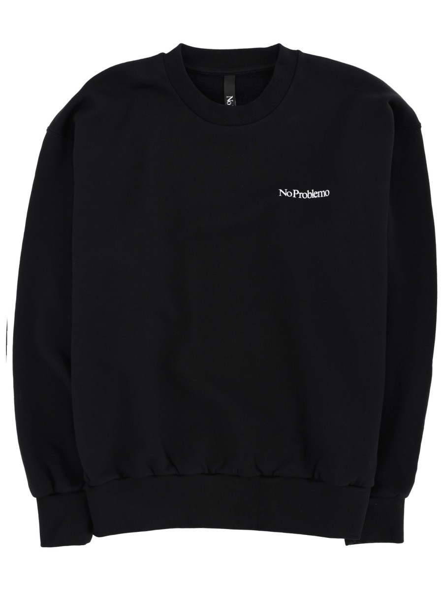NO PROBLEMO SWEATSHIRT WITH LOGO