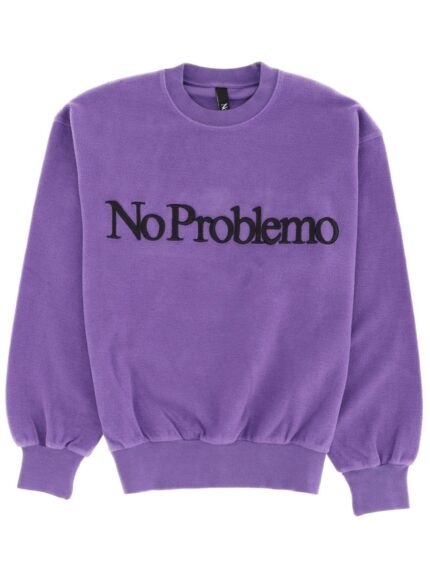 NO PROBLEMO SWEATSHIRT WITH LOGO