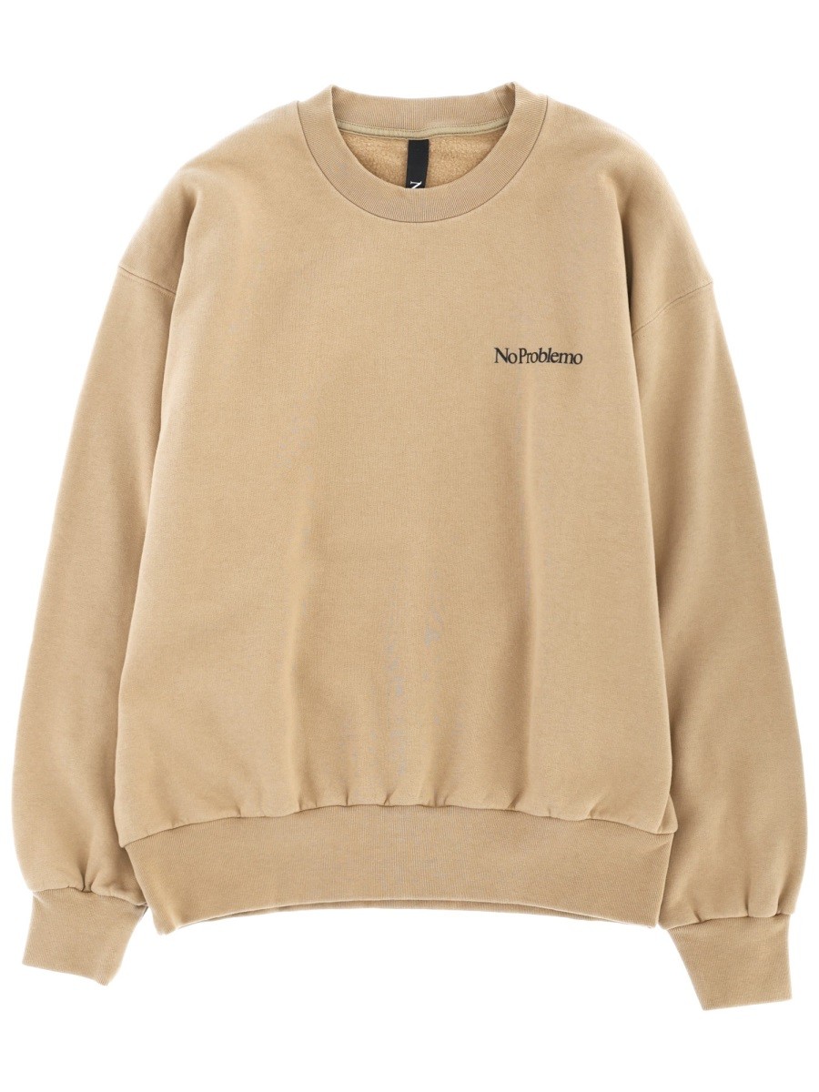 NO PROBLEMO SWEATSHIRT WITH LOGO