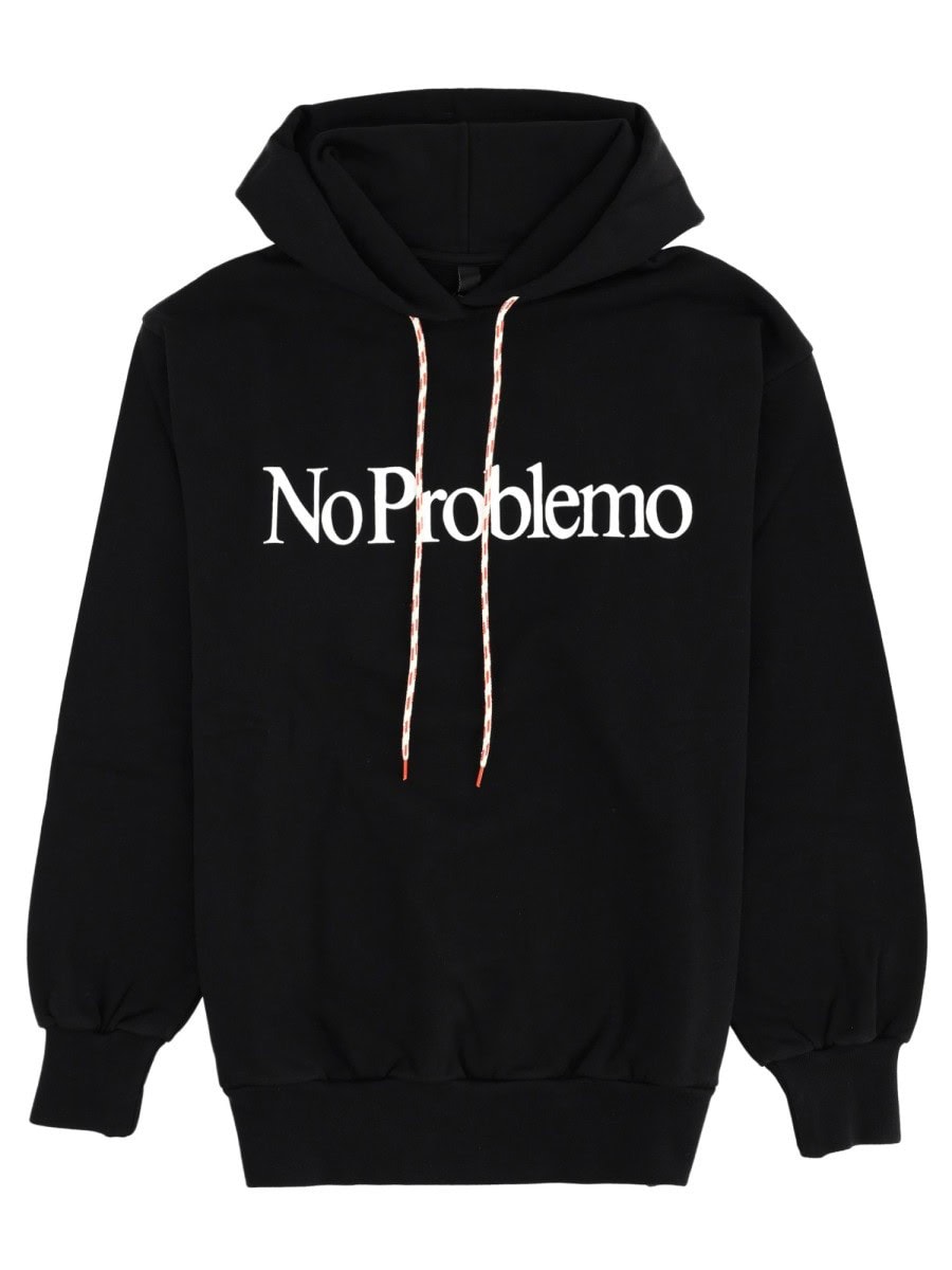 NO PROBLEMO SWEATSHIRT WITH LOGO