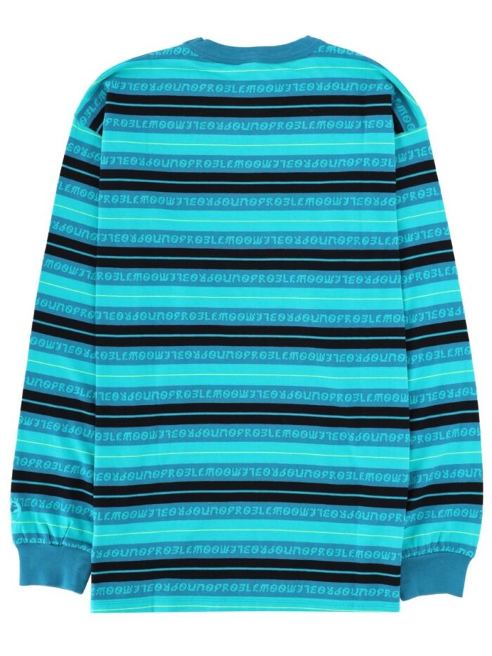 NO PROBLEMO T-SHIRT A RIGHE JACQUARD