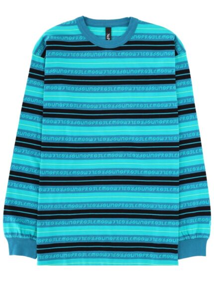 NO PROBLEMO T-SHIRT A RIGHE JACQUARD