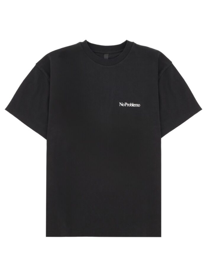 NO PROBLEMO T-SHIRT CON LOGO E STAMPA