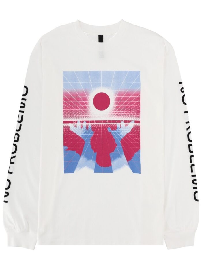 NO PROBLEMO T-SHIRT CON STAMPA E LOGO