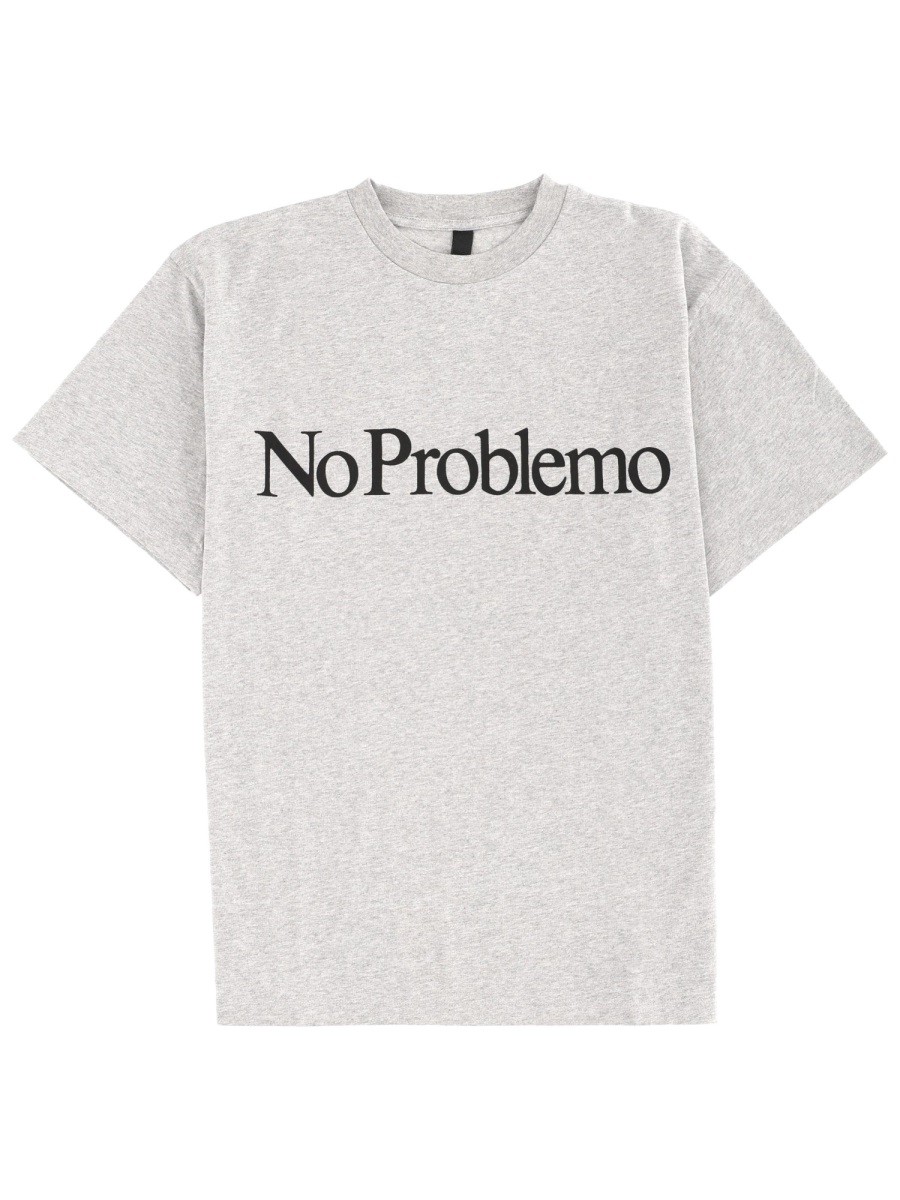 NO PROBLEMO T-SHIRT WITH LOGO
