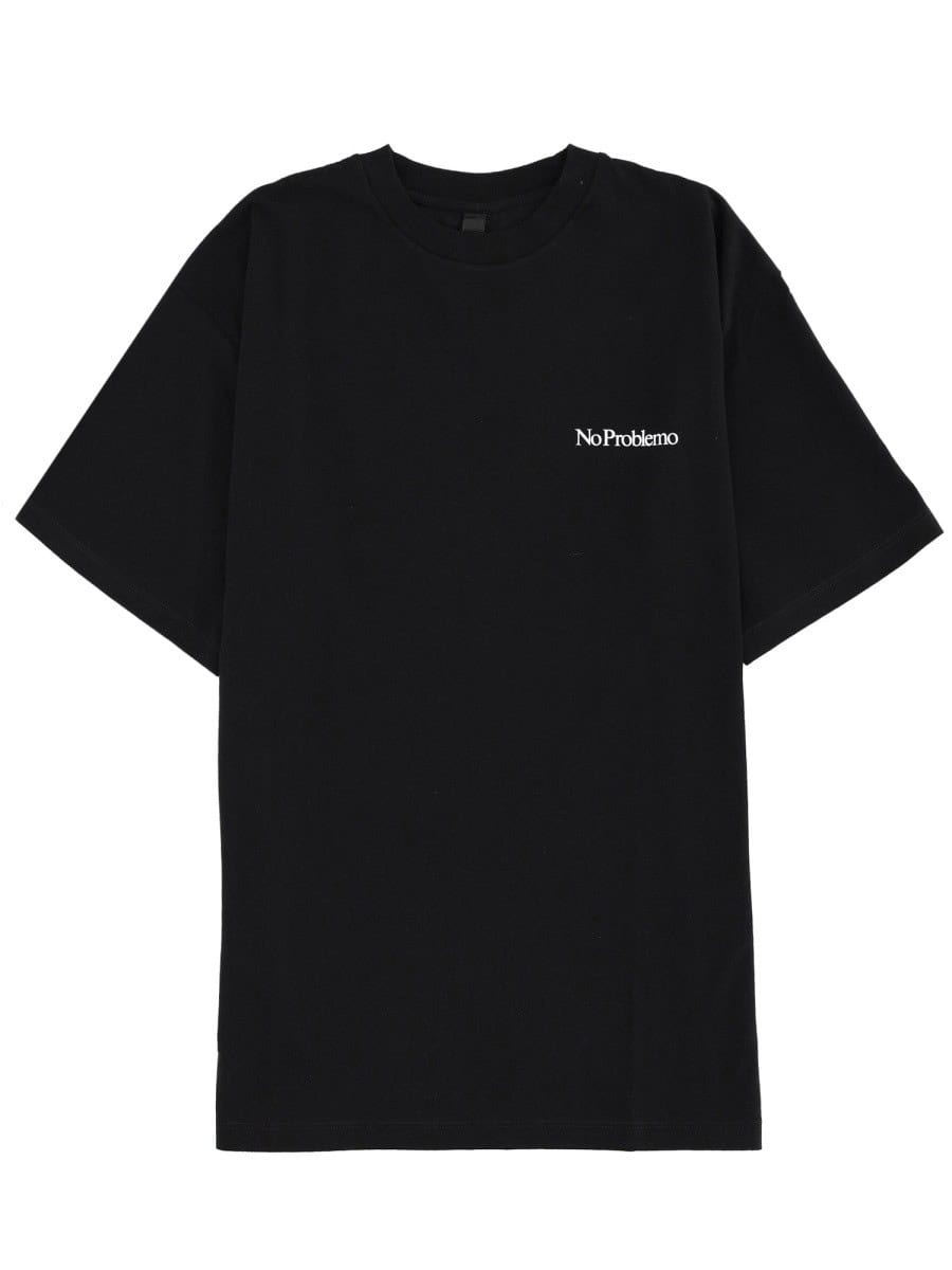NO PROBLEMO T-SHIRT WITH LOGO