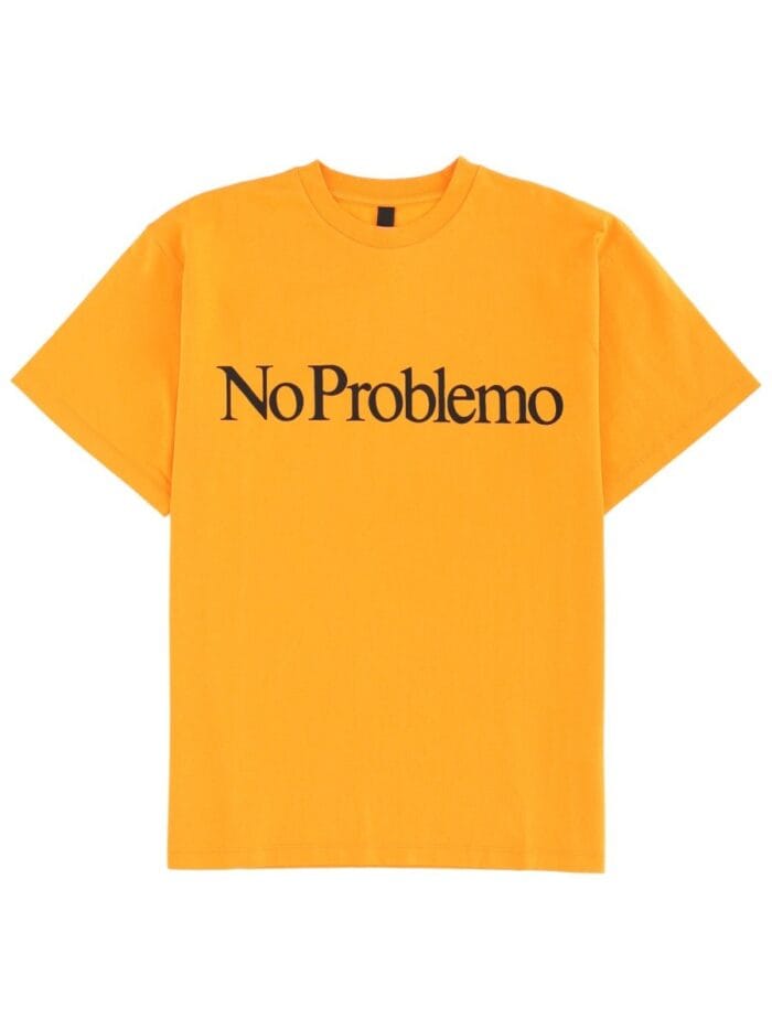 NO PROBLEMO T-SHIRT WITH LOGO